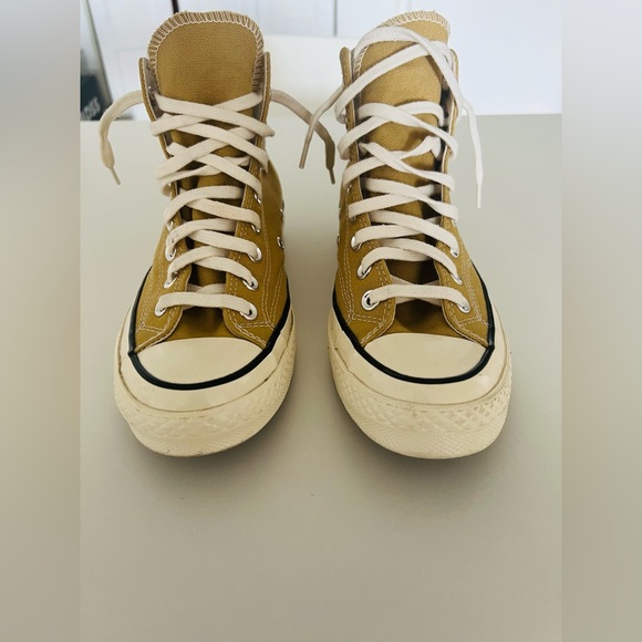 Converse Chuck 70 High Top Dunescape Mustard Men 6.5 / Women 8.5 - Picture 6 of 7